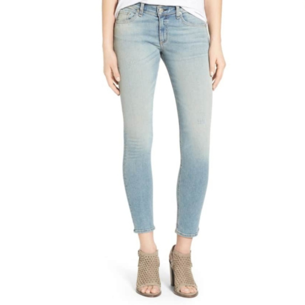 Rag and Bone/JEAN Capri denim in Hanover